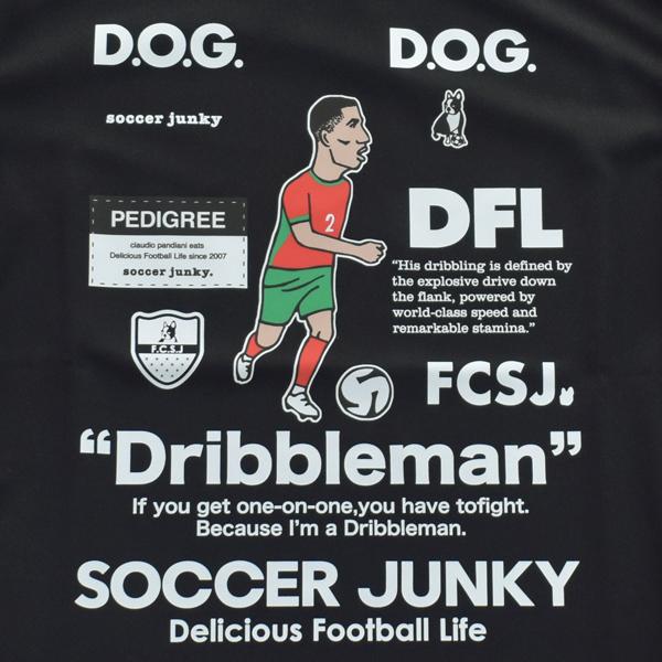 SoccerJunky（サッカージャンキー） ワークアウト TEE DRIBBLEMAN+4