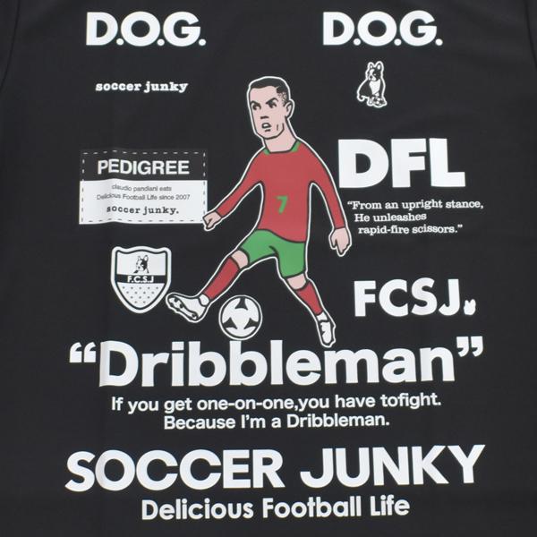 SoccerJunky（サッカージャンキー） ワークアウト TEE DRIBBLEMAN+4