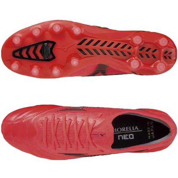 モレリア NEO 3 β JAPAN Ignition Red mizuno ミズノ サッカースパイク P1GA209060|ユニオンスポーツ PayPayモール店|01