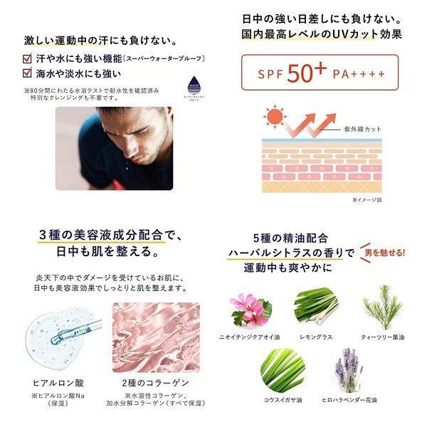アンファー ペルムータ UVカット perm001 元サッカー日本代表共同開発