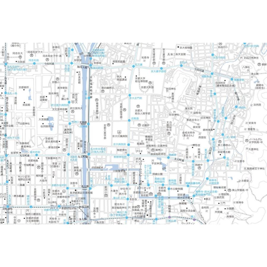 My Map Kyoto 京都白地図 京都市詳細地図 京都観光 旅行計画 修学旅行の自主研修 事前学習 班別研修などのおすすめコース スポット作成に P85c5k84su 京都の出版社ユニプラン Yahoo 店 通販 Yahoo ショッピング