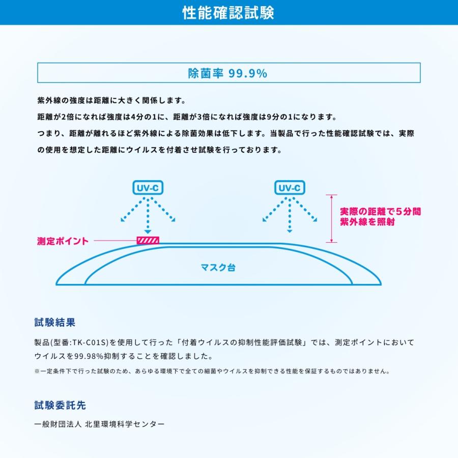 マスク除菌ケース「紫外君」ダブル照射タイプ |  | 06