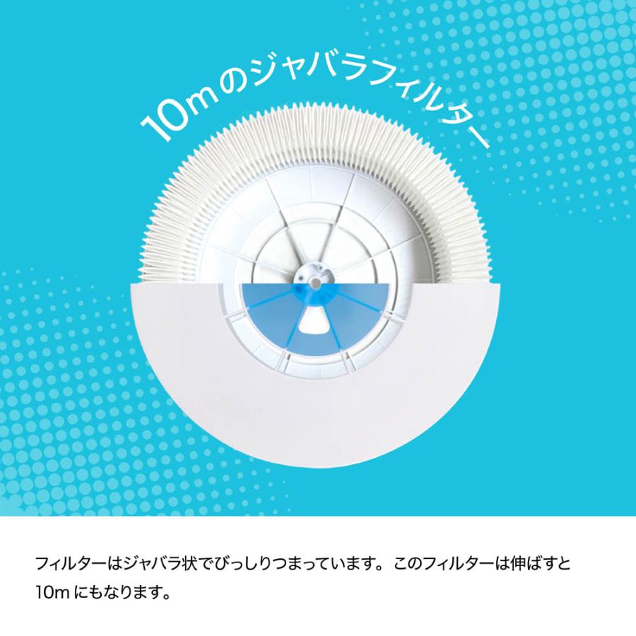 扇風機を空気清浄機に変身させる使い捨てHEPAフィルター『洗空気』｜uniq-direct｜07