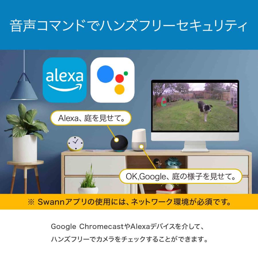 Swann(防犯) Swann セキュリティカメラ 4Kフロードライト Swann(防犯) Swann セキュリティカメラ 4Kフロードライト