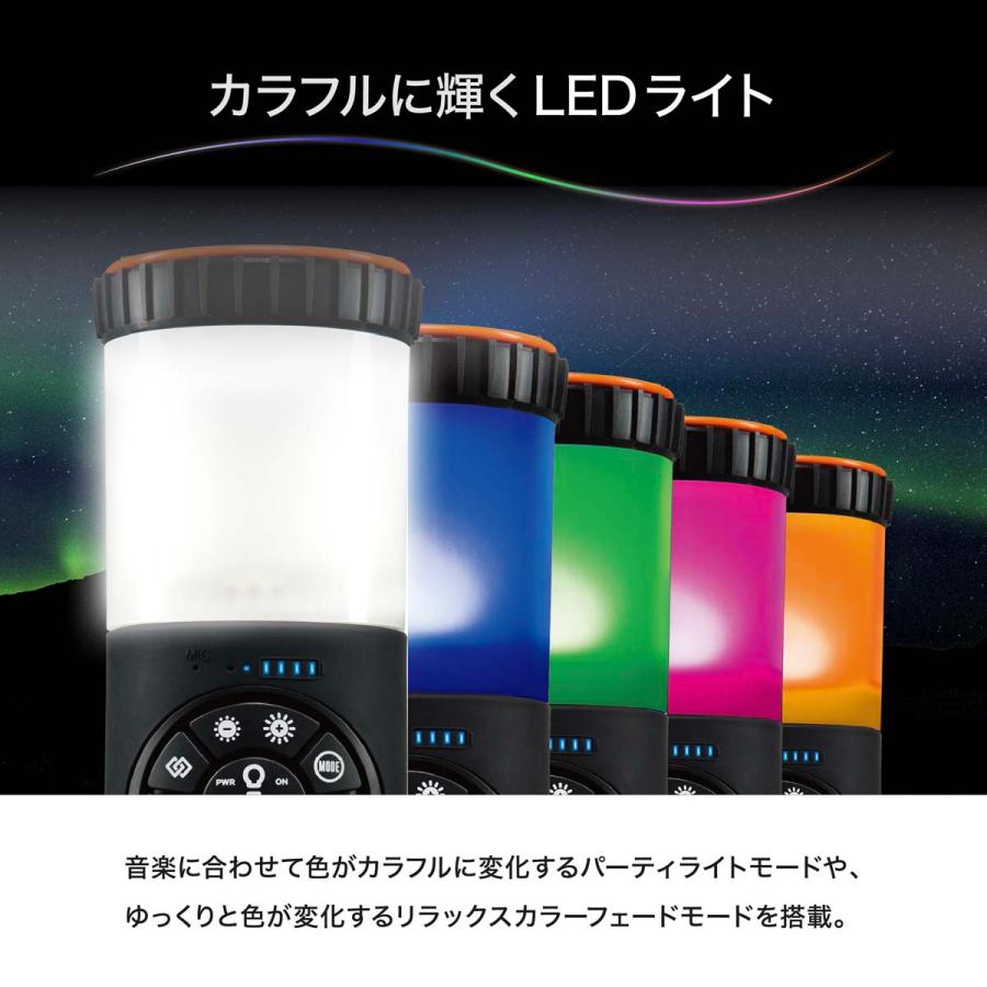 お風呂スピーカー LEDランタン 充電式 bluetooth スピーカー ライト