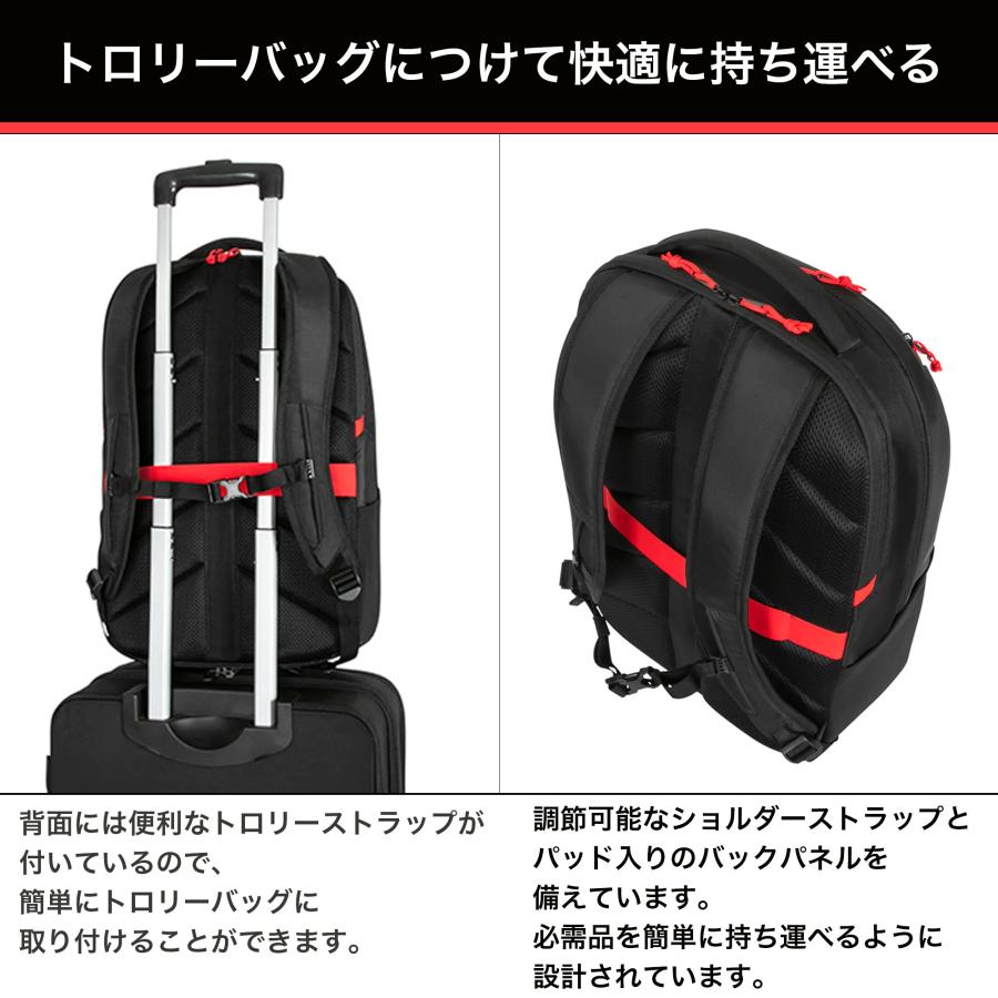 Targus バックパック メンズ Strike 2 17.3” Gaming Backpack ノートPC