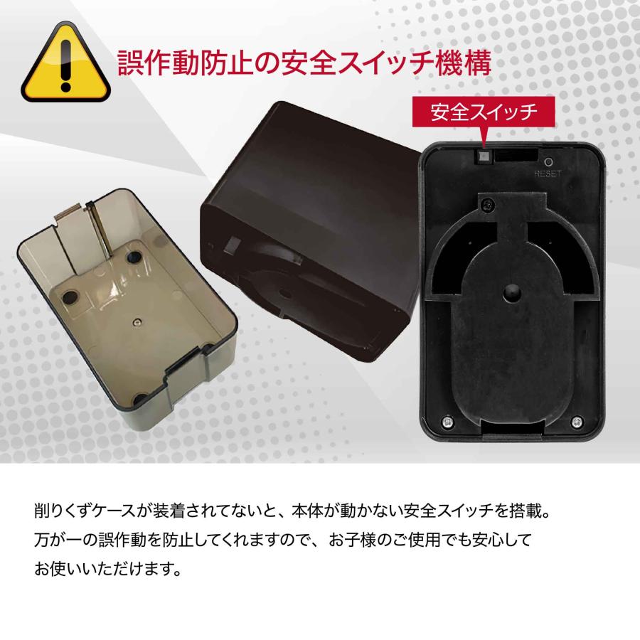 削ったら自動で戻る 全自動 鉛筆削り「ケズリ君」電動 鉛筆 文具