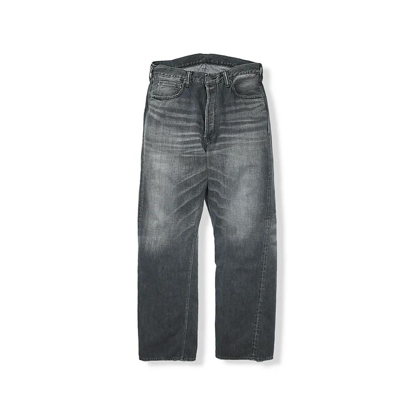 FULLCOUNT（フルカウント） 0105BKSSHW Wide Black Selvedge Denim