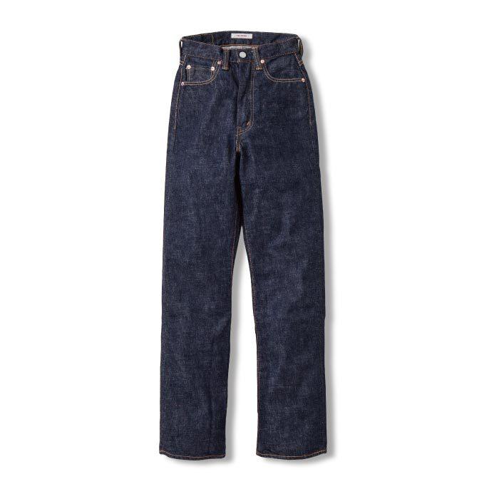 フルカウント　0107 レディース　ワイドしストレート 0107 - Womens Wide Straight “MONROE” Denim - – FULLCOUNT