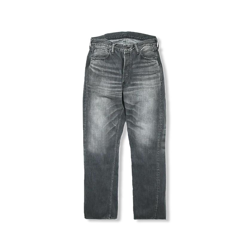FULLCOUNT（フルカウント） 1101BKSSHW Straight Black Selvedge Denim