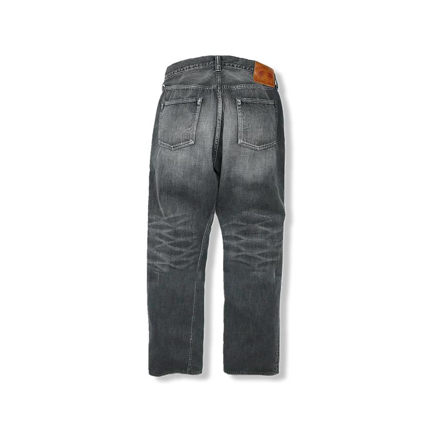 FULLCOUNT（フルカウント） 1101BKSSHW Straight Black Selvedge Denim