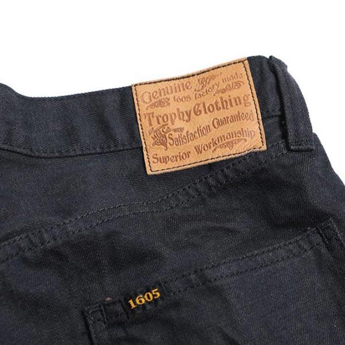 TROPHY CLOTHING トロフィークロージング 1907 Narrow Blackie Denim メンズ  ワンウォッシュプレス仕上げ 裾上げ無料 送料無料｜unique-jean｜04