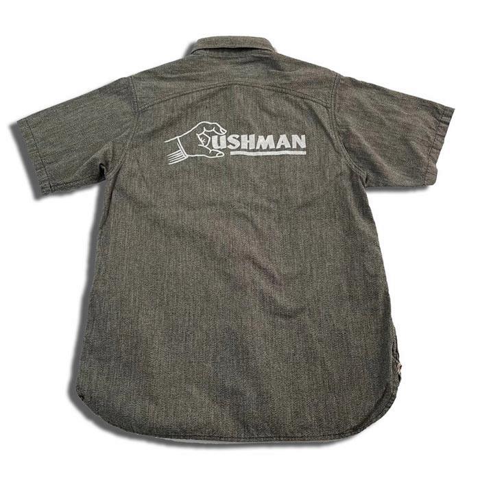CUSHMAN（クッシュマン） 25431 MIX CHAMBRAY WORK SHIRT ダークグレー