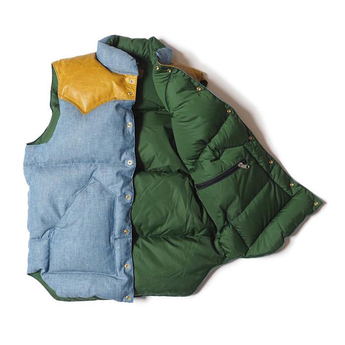 NEIGHBORHOOD Rocky Mountain ダウンベスト S 新品 WAREHOUSE ウエアハウス×ロッキーマウンテン NYLON DOWN VEST