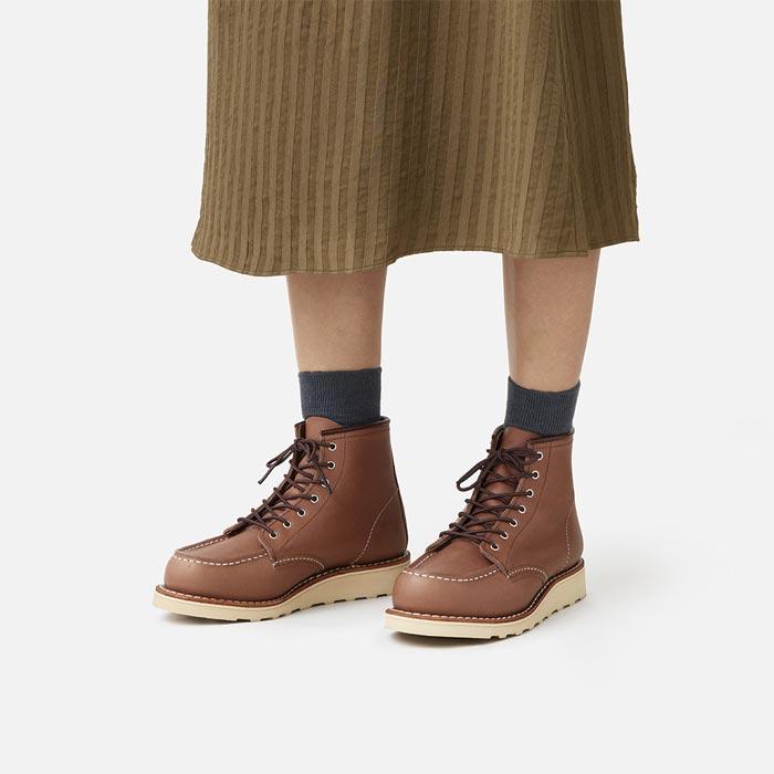 RED WING レッドウィング MODERN_W STYLE NO.3426 6" Classic Moc 6インチ クラシックモック レディース レザー ワーク ブーツ 送料無料｜unique-jean｜03