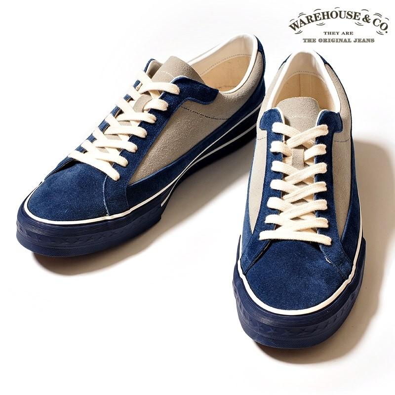 WARE HOUSE(ウエアハウス)Lot 3600 SUEDE SNEAKER ローカット スウェードスニーカー【送料無料・正規品】｜unique-jean｜02