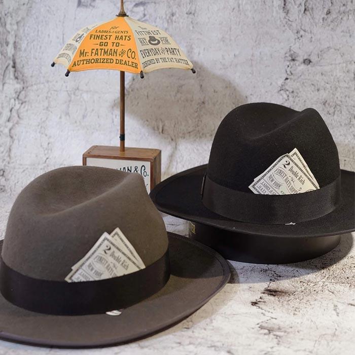 Mr.FATMAN ミスターファットマン 5225002 J.D. Pistol メンズ ハット