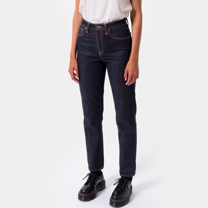 Nudie Jeans ヌーディージーンズ レディース Breezy Britt Rinsed Original 1044 リジッドデニム レングス30 レギュラー テーパードフィット カジュアル 1044 Unique Jean Store 通販 Yahoo ショッピング