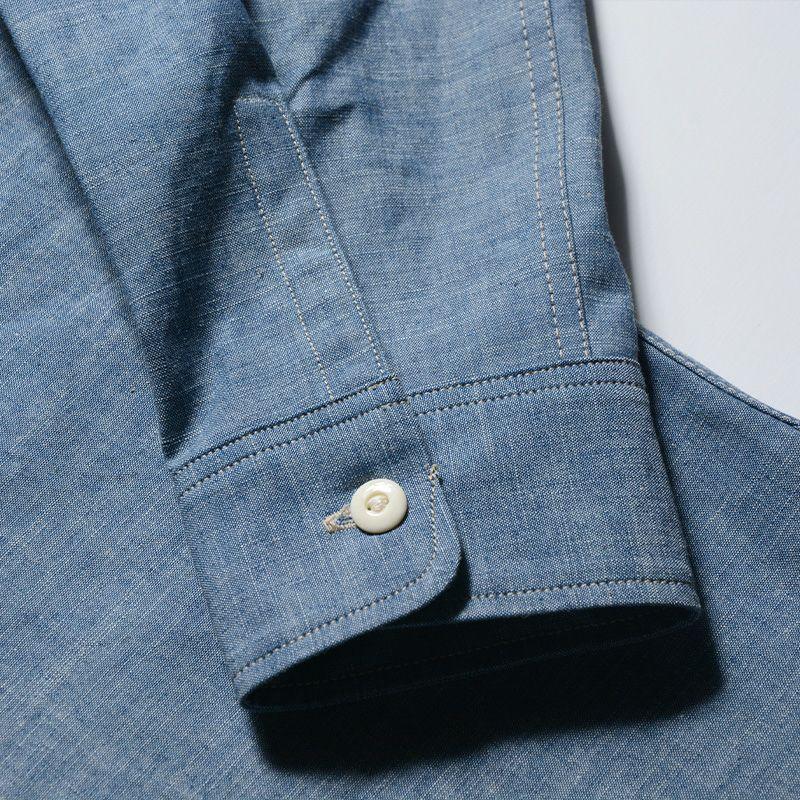 DELUXEWARE（デラックスウエア） 7623 56 INDIGO CHAMBRAY メンズ 長袖