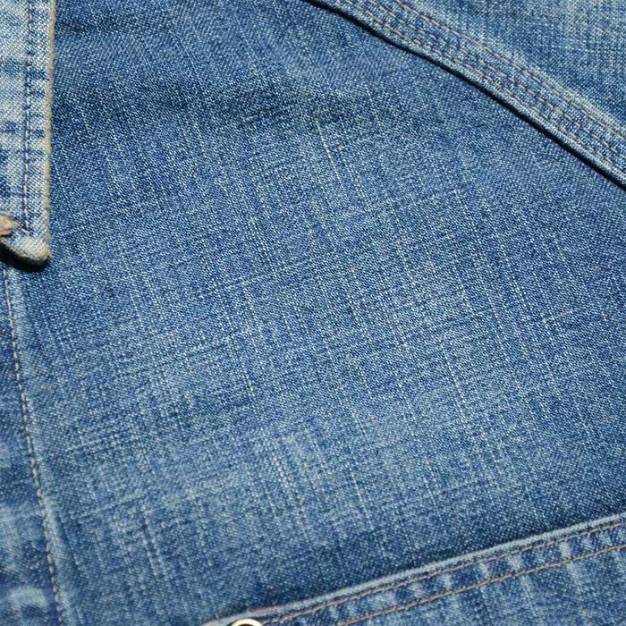 DELUXEWARE（デラックスウエア） 7640AG 40s DENIM SHIRT AGING MODEL