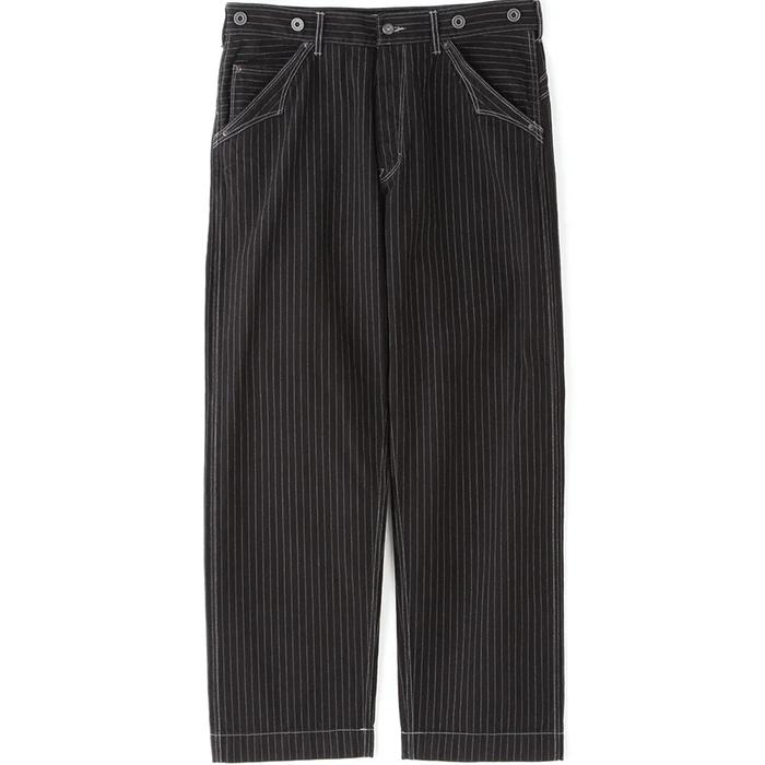 Schott ヒッコリーパンツ　36 ブラック　バンダナ付き SCHOTTショットOLD HICKORY オールドヒッコリーデニムパンツ36黒