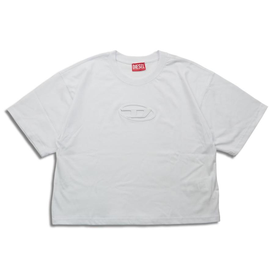 DIESEL ディーゼル A15096 T-Buxt-Crop-Od ホワイト レディース DIESEL ディーゼル A15096 T-Buxt-Crop-Od ホワイト レディース