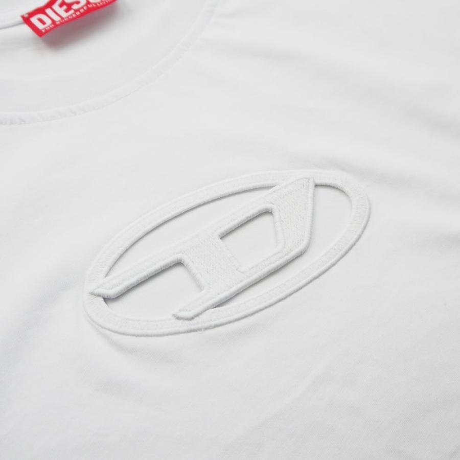 DIESEL ディーゼル A15096 T-Buxt-Crop-Od ホワイト レディース DIESEL ディーゼル A15096 T-Buxt-Crop-Od ホワイト レディース