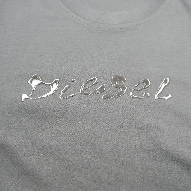 DIESEL プリントTシャツ unique-jean_a15268-bk