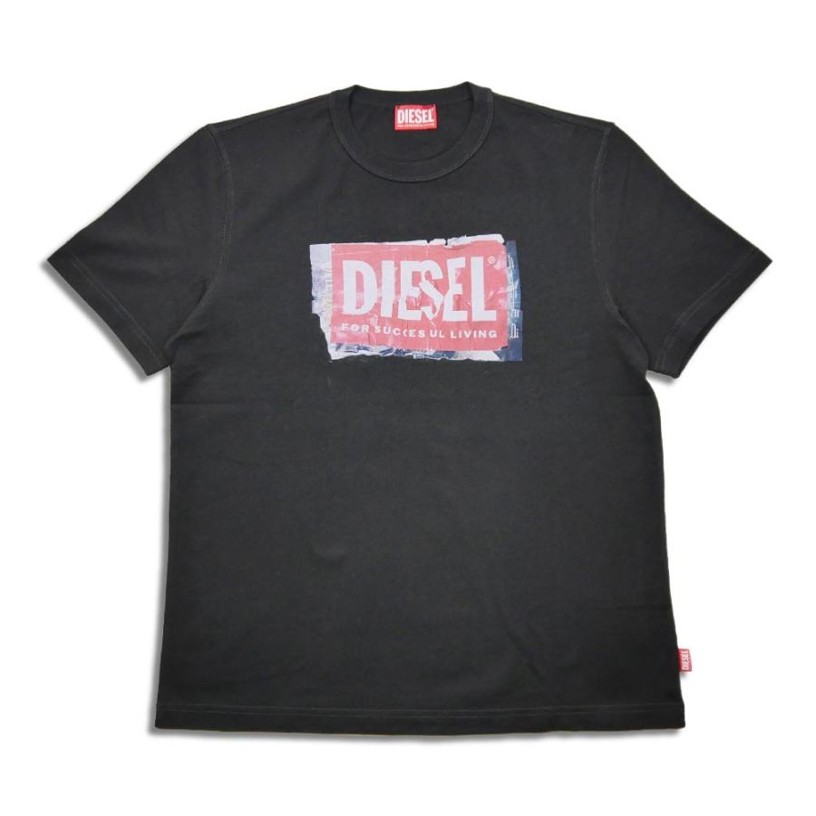 DIESEL グラフィックプリント Tシャツ DIESEL（ディーゼル） A15379 グラフィックロゴ プリント Tシャツ