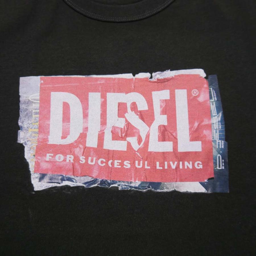 DIESEL（ディーゼル） A15379 グラフィックロゴ プリント Tシャツ