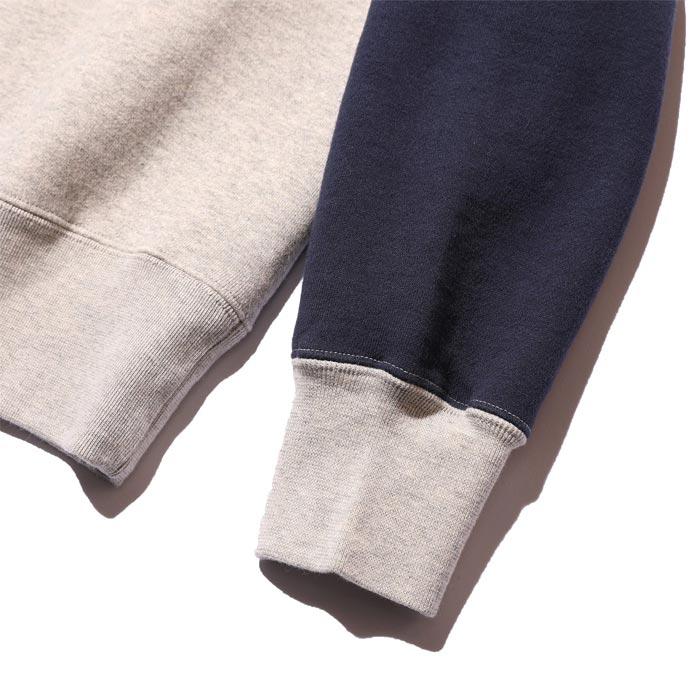 JELADO ジェラード AB82250 Champs Sweat Shirt 2 Tone ソルトアンド 
