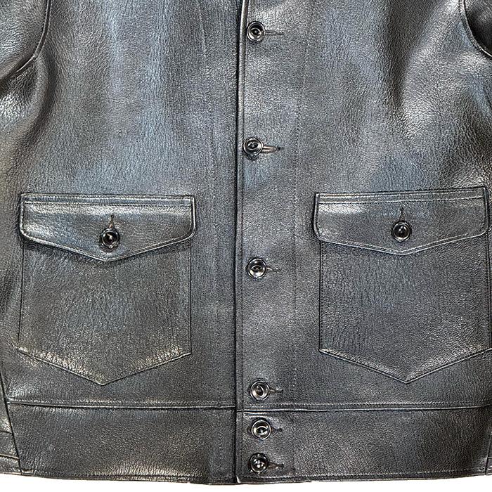 FINECREEK & CO(ファインクリークレザーアンドコー) 30's Cossack Jacket”Joseph Jacket Goat”の画像