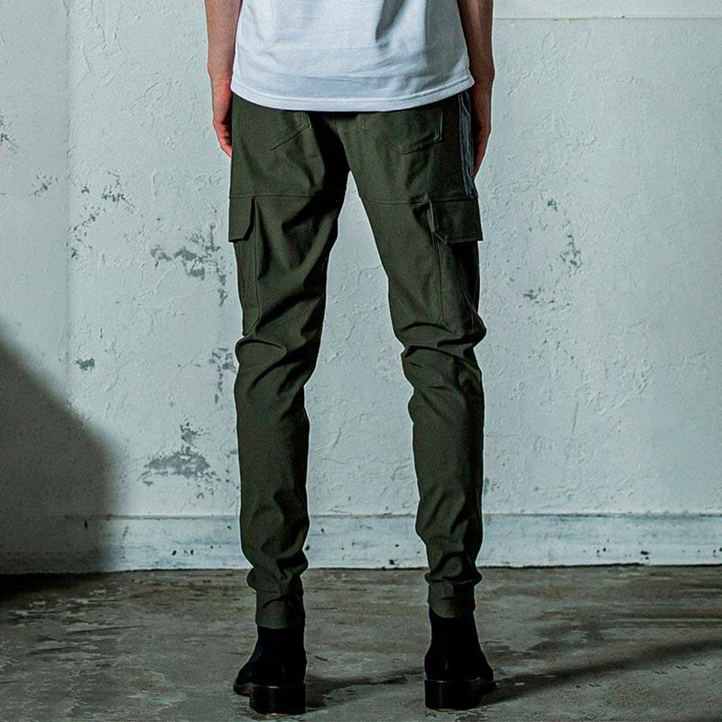 [リビルドバイニ－ドルズ] 再構築 サルエルカーゴパンツ S カーキ 日本製 TS DESIGN 作業服 作業ズボン メンズニッカーズ カーゴパンツ TS