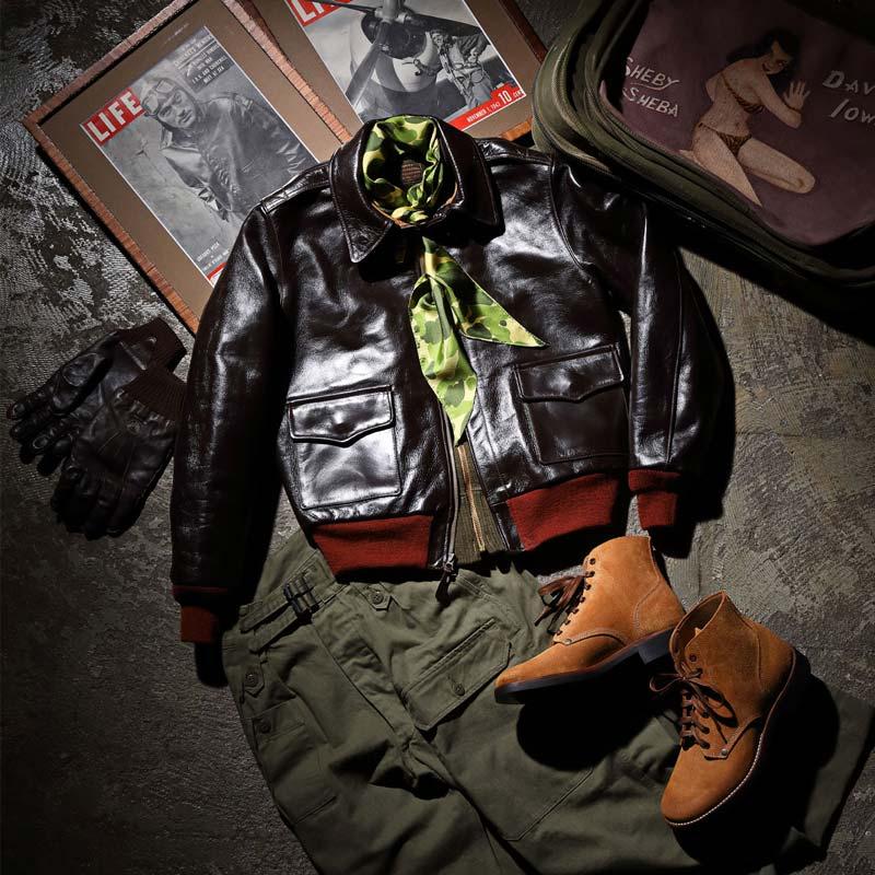 ジャケット・アウター BUZZ RICKSON'S L-2 BUZZ RICKSON'S】 Lot No. BR80644 Type A-2 “CONTRACT No.W535