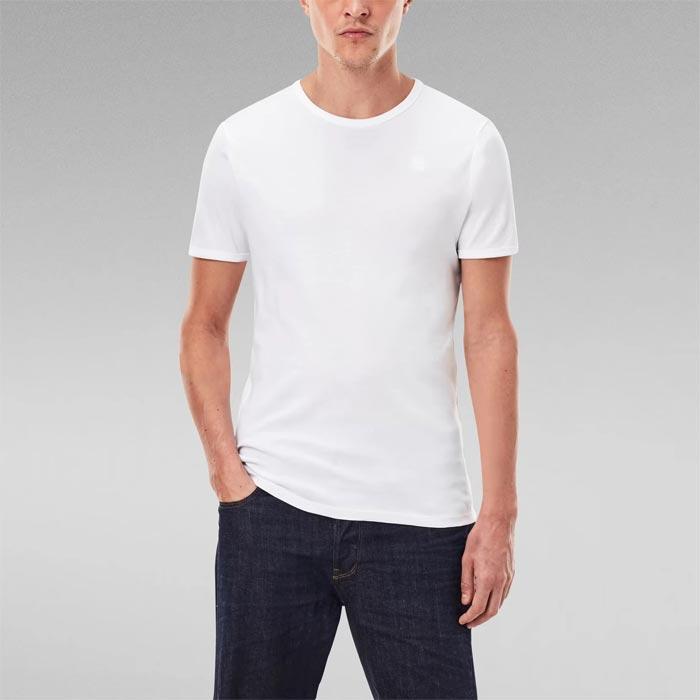 G-STAR RAW ジースターロウ D07205-124-110 Basic T-Shirt 2-Pack 