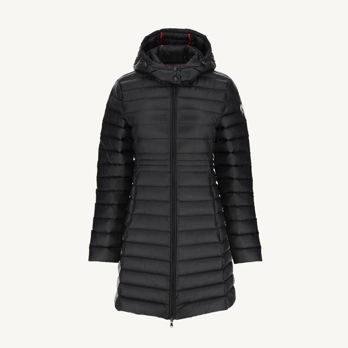 JOTT ジョット FW22WDOW11 Long hooded down jacket Vero NOIR JOTT ジョット FW22WDOW11 Long hooded down jacket Vero NOIR