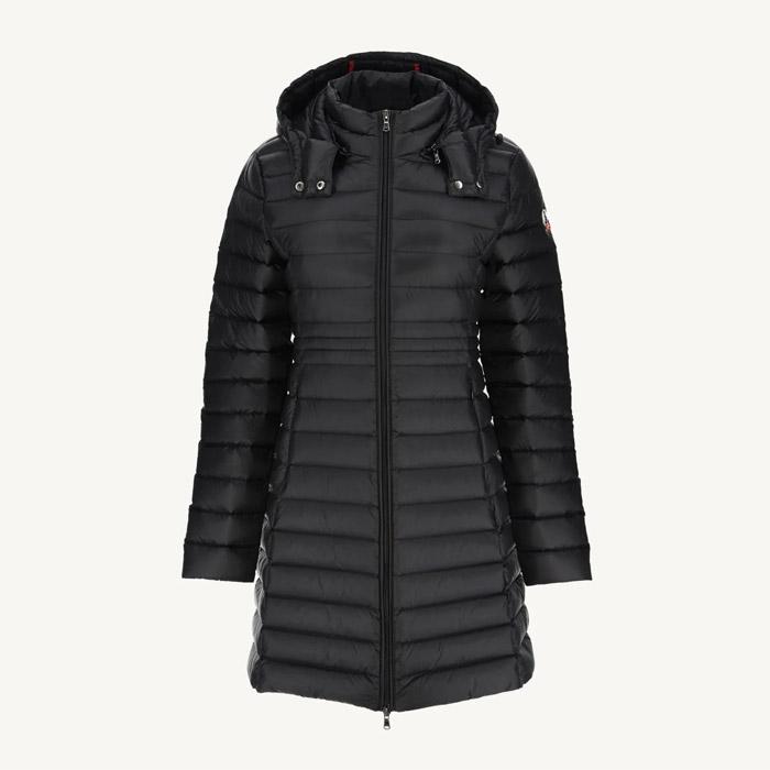 JOTT ジョット FW22WDOW11 Long hooded down jacket Vero NOIR JOTT ジョット FW22WDOW11 Long hooded down jacket Vero NOIR