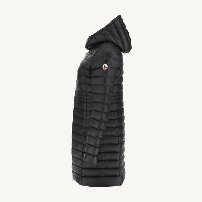 JOTT ジョット FW22WDOW11 Long hooded down jacket Vero NOIR JOTT ジョット FW22WDOW11 Long hooded down jacket Vero NOIR