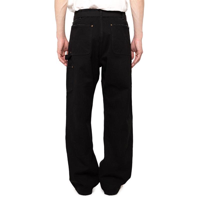 KAMIYA カミヤ G11PT026 Boro Painter Pants ブラック メンズ KAMIYA カミヤ G11PT026 Boro Painter Pants ブラック メンズ