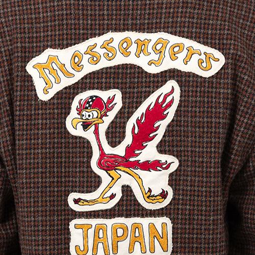 KAMIYA(カミヤ) Tweed Jacket:BROWNの画像