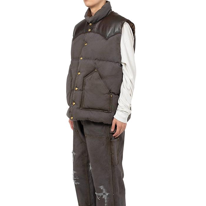 KAMIYA(カミヤ) "Rocky Mountain Featherbed x KAMIYA "Duck Down Vestの画像