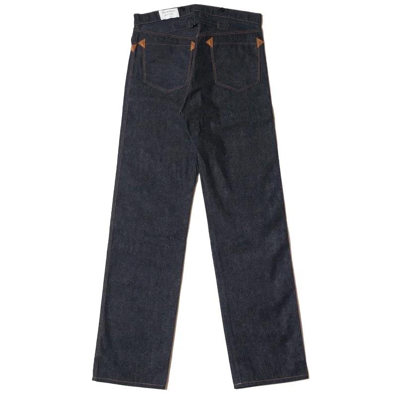 1691/24ss 入手困難 リメイクデニム インサイドアウト インディゴ 5 FREE WHEELERS/フリーホイーラーズ】「5 Pocket Jeans Late1936