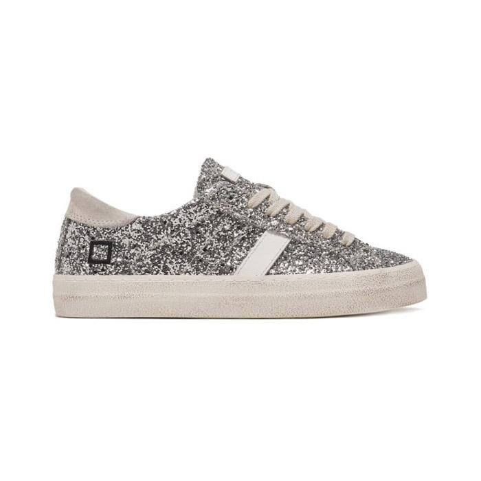 D.A.T.E. デイト HL-GL-SL HILL LOW GLITTER SILVER ローカット 