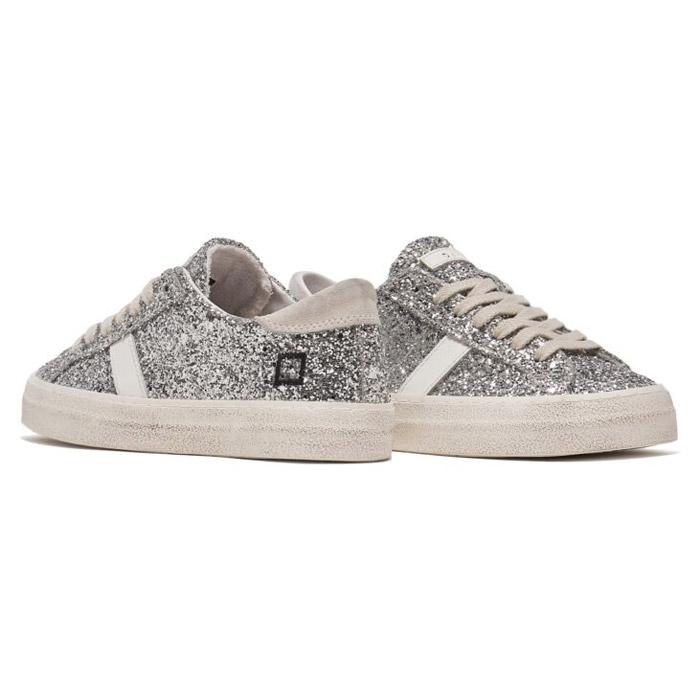 D.A.T.E. デイト HL-GL-SL HILL LOW GLITTER SILVER ローカット 