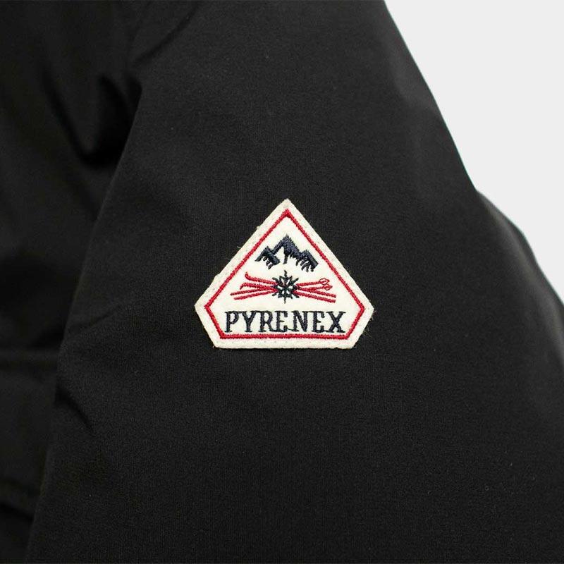 PYRENEX ピレネックス HMW002 BAZUS バズス ブラック メンズ ダウンジャケット ミリタリー フィールドジャケット 2024年秋冬 送料無料の画像