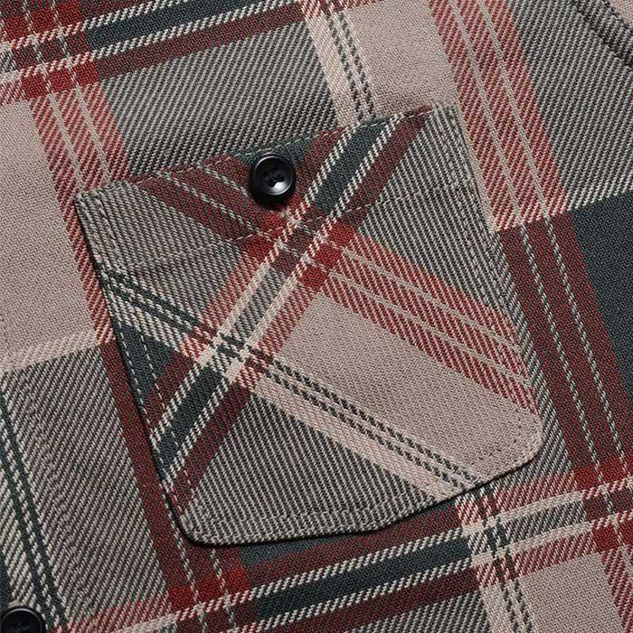 DELUXEWARE デラックスウエア HV-52 BIG BLOCK BEIGE.CHECK メンズ