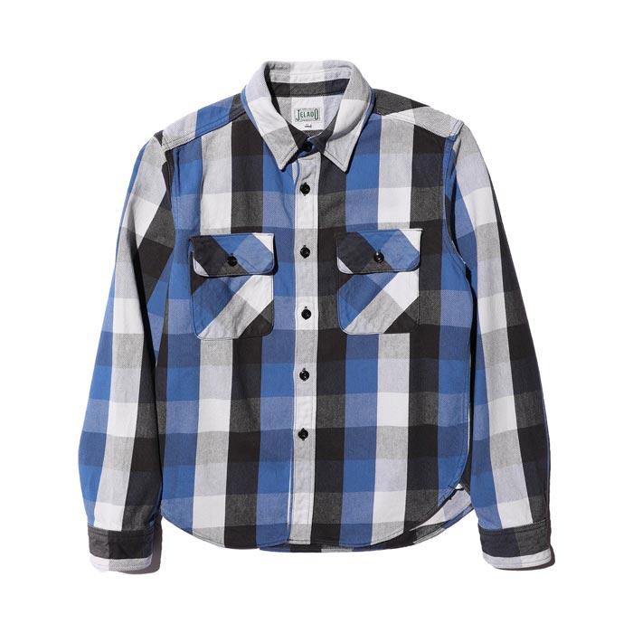 JELADO ジェラード JP82128 Union Worker Shirt Regular Length JELADO ジェラード JP82128 Union Worker Shirt Regular Length