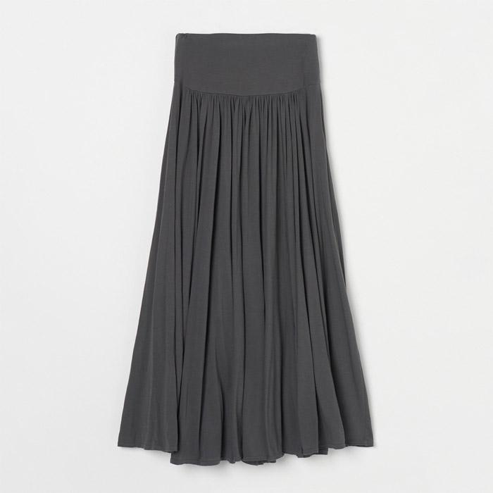【未使用タグ付】スリードッツ：ジャージーコレットロングスカート jersey colette long skirt｜スリードッツ オフィシャルオンラインショップ