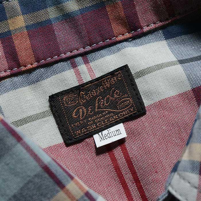 DELUXEWARE（デラックスウエア） LV-30 MULTI CHECK PATTERN メンズ