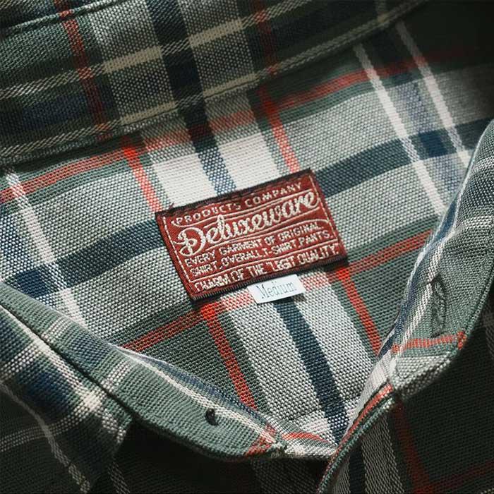 DELUXEWARE（デラックスウエア） MV-11 TARTAN GRN GREEN.TARTAN